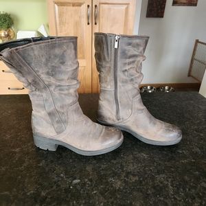 Clark mid calf boots